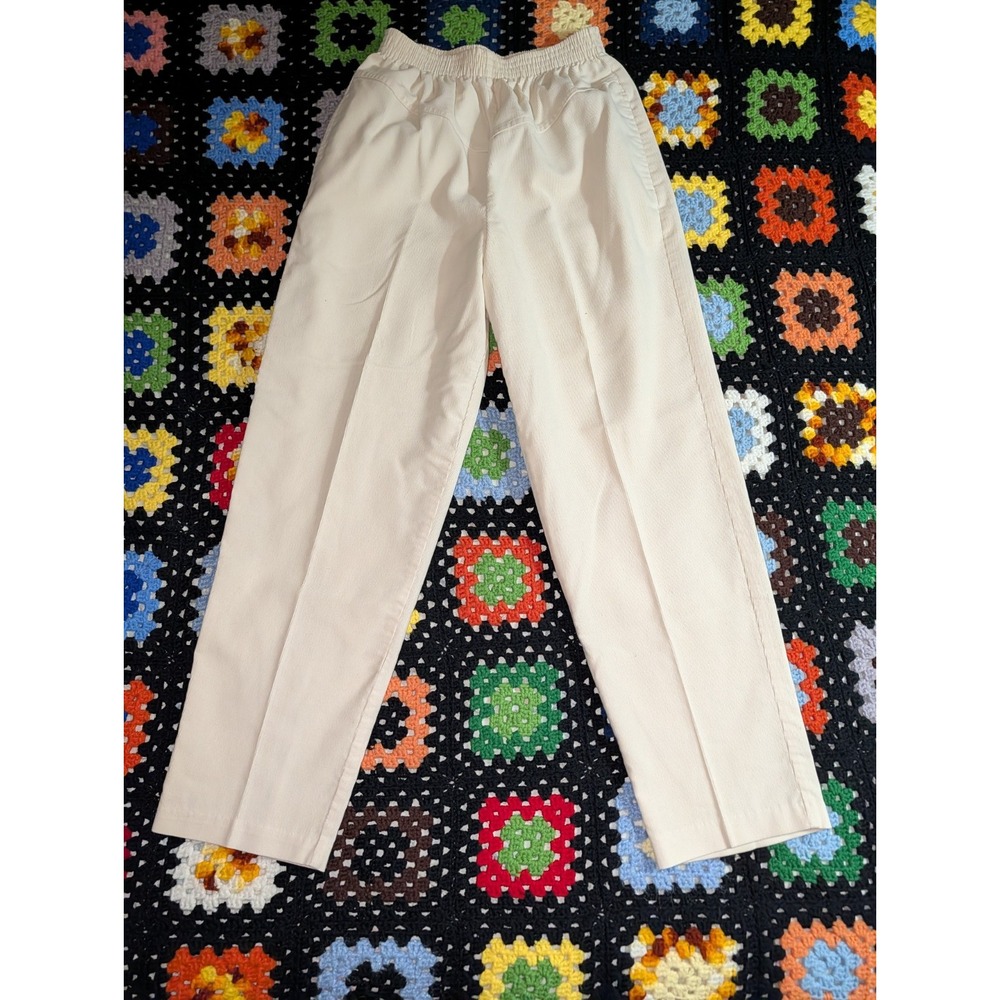 Vintage Picket And Post Corduroy‎ High Rise Pants Beige Women's Size 12 1990s